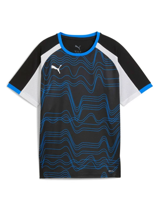 Zdjęcie produktu Puma Koszulka sportowa w kolorze czarno-niebieskim rozmiar: 116