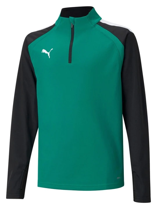 Zdjęcie produktu Puma Koszulka sportowa w kolorze zielono-czarnym rozmiar: 176