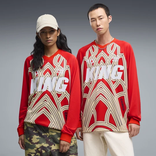 Zdjęcie produktu PUMA Koszulka unisex KING o luźnym kroju, Akcesoria, Czerwony