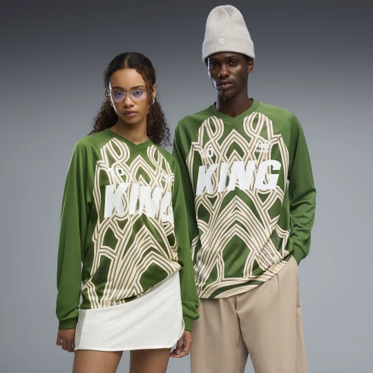 Zdjęcie produktu PUMA Koszulka unisex KING o luźnym kroju, Akcesoria, Zielony