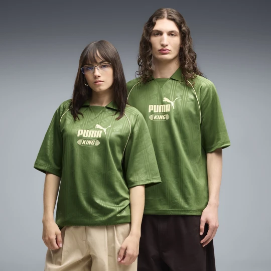 Zdjęcie produktu PUMA Koszulka unisex KING o pudeÅ‚kowym kroju, OdzieÅ¼, Zielony