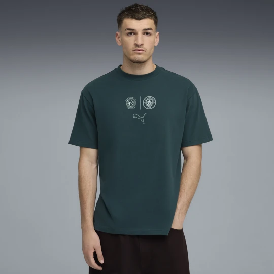 Zdjęcie produktu PUMA Koszulka unisex Manchester City FtblStatement Cellerator, Odzież, Zielony