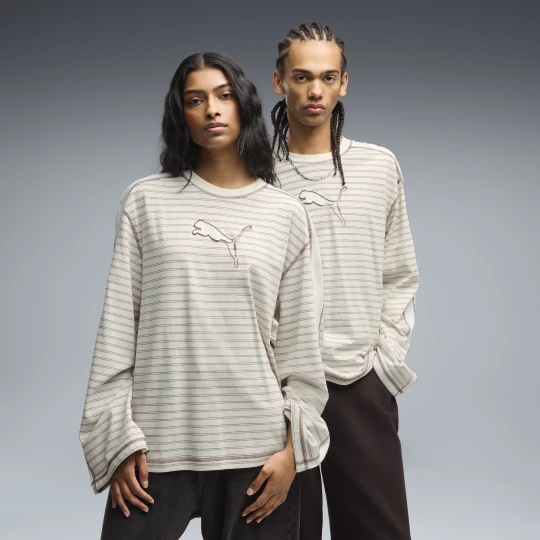 Zdjęcie produktu PUMA Koszulka unisex z długim rękawem T7, Odzież, Biały