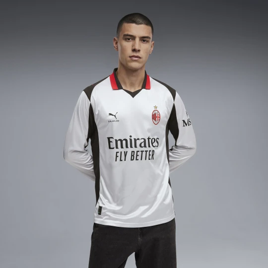 Zdjęcie produktu PUMA Koszulka z długim rękawem AC MILAN x SLAM JAM, Odzież, Szary