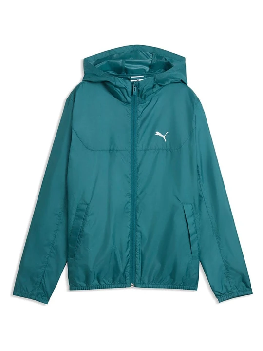 Zdjęcie produktu Puma Kurtka przeciwwiatrowa "ESS UV" w kolorze turkusowym rozmiar: 128