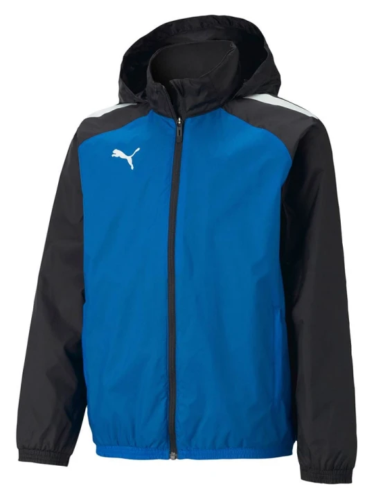 Zdjęcie produktu Puma Kurtka sporotwa w kolorze niebiesko-czarnym rozmiar: 152