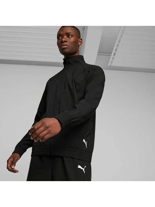 Zdjęcie produktu Puma Kurtka sportowa "Fit" w kolorze czarnym rozmiar: M