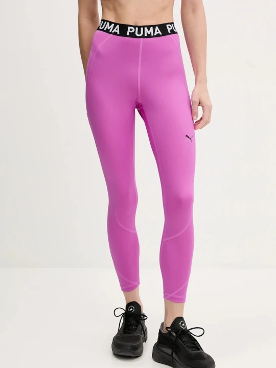 Zdjęcie produktu Puma legginsy treningowe Strong Tight fioletowy