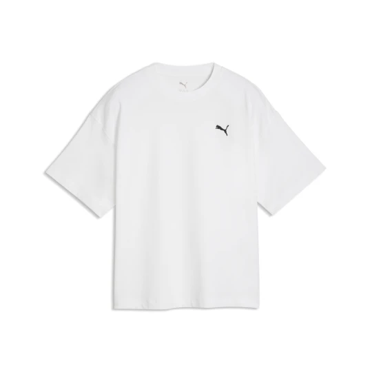 Zdjęcie produktu PUMA Młodzieżowa koszulka oversize Essentials, Akcesoria, Biały
