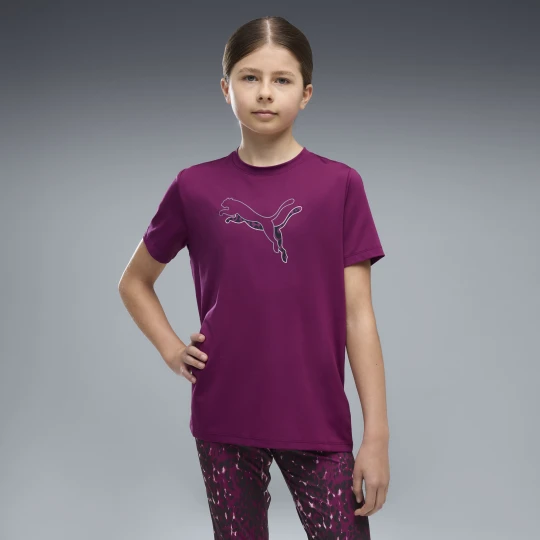 Zdjęcie produktu PUMA MÅ‚odzieÅ¼owa koszulka z logo Train All Day Essentials Graphic, Akcesoria, RÃ³Å¼owy