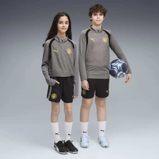 Zdjęcie produktu PUMA Młodzieżowe szorty treningowe Manchester City, Odzież, Czarny