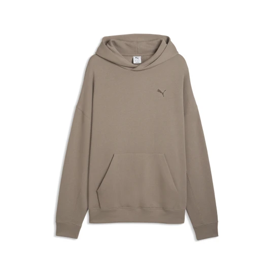 Zdjęcie produktu PUMA Męska bluza oversize z kapturem Essentials, Akcesoria, Beżowy