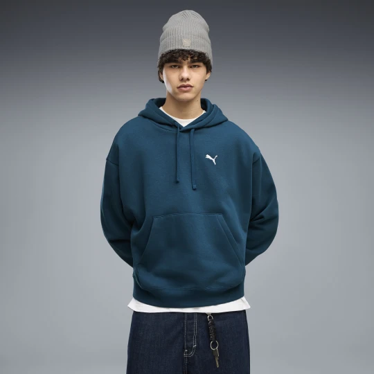 Zdjęcie produktu PUMA Męska bluza oversize z kapturem Essentials, Odzież, Niebieski