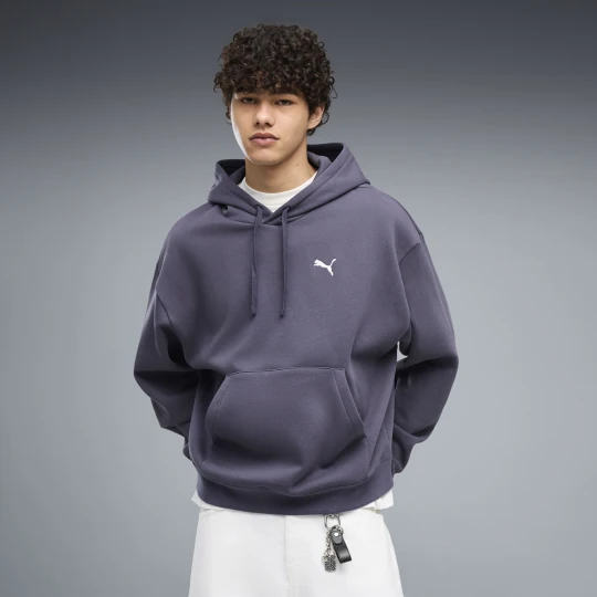 Zdjęcie produktu PUMA Męska bluza oversize z kapturem Essentials, Odzież, Szary