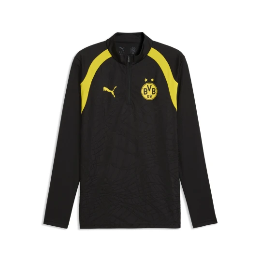 Zdjęcie produktu PUMA Męska bluza treningowa z zamkiem 1/4 Borussia Dortmund, Akcesoria, Czarny