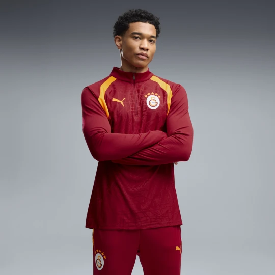 Zdjęcie produktu PUMA MÄ™ska bluza treningowa z zamkiem 1/4 Galatasaray .K., OdzieÅ¼, Czerwony