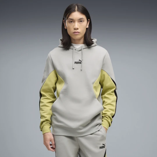 Zdjęcie produktu PUMA Męska bluza z kapturem Essentials z blokami kolorów, Odzież, Szary