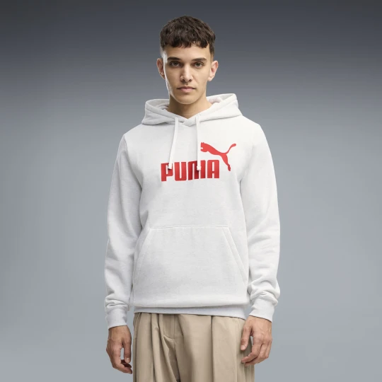 Zdjęcie produktu PUMA Męska bluza z kapturem Essentials z logo No. 1, Akcesoria, Biały