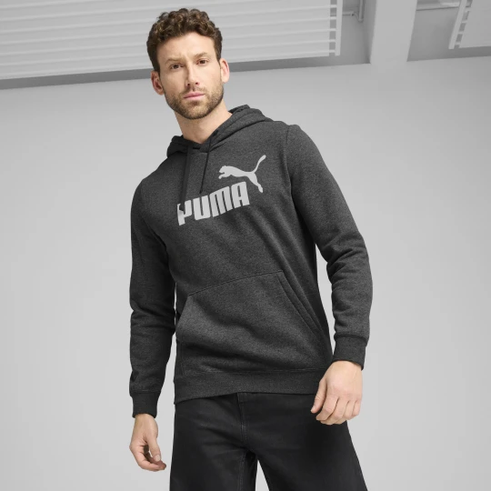 Zdjęcie produktu PUMA Męska bluza z kapturem Essentials z logo No. 1, Odzież, Szary