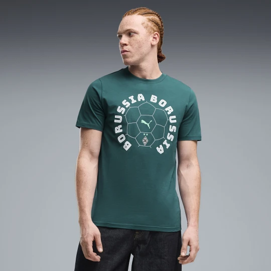 Zdjęcie produktu PUMA Męska koszulka Borussia Mönchengladbach ftblCulture, Odzież, Zielony