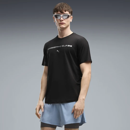 Zdjęcie produktu PUMA Męska koszulka do biegania Brightstride CLOUDSPUN, Akcesoria, Czarny