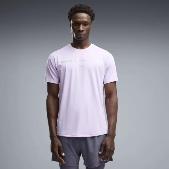 Zdjęcie produktu PUMA Męska koszulka do biegania Brightstride CLOUDSPUN, Akcesoria, Fioletowy