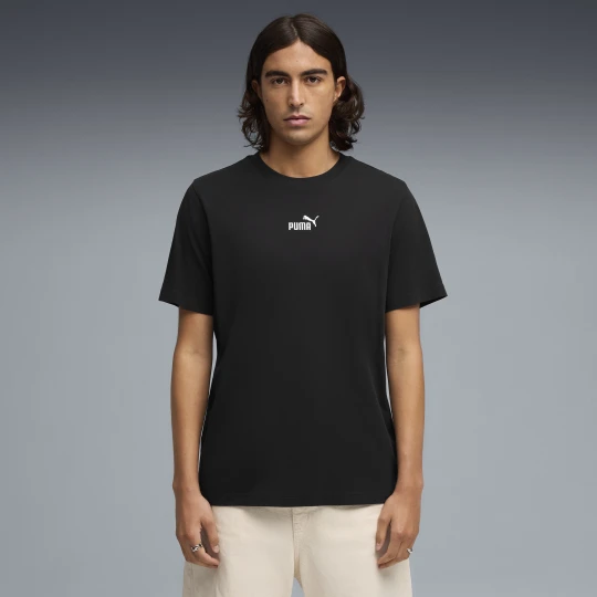 Zdjęcie produktu PUMA Męska koszulka Essentials z małym logo No. 1, Odzież, Czarny