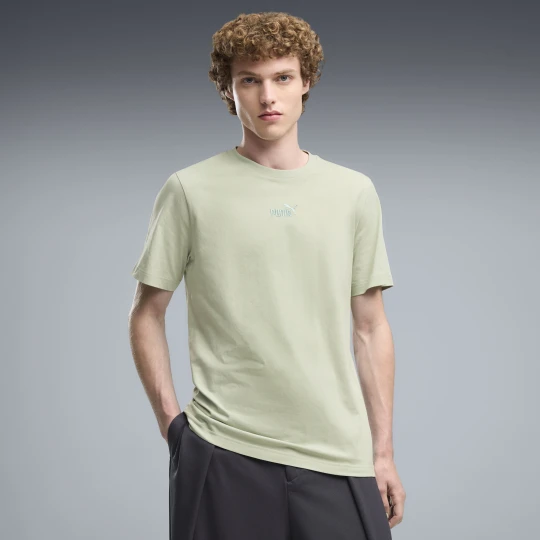 Zdjęcie produktu PUMA MÄ™ska koszulka Essentials z maÅ‚ym logo No. 1, OdzieÅ¼, Zielony
