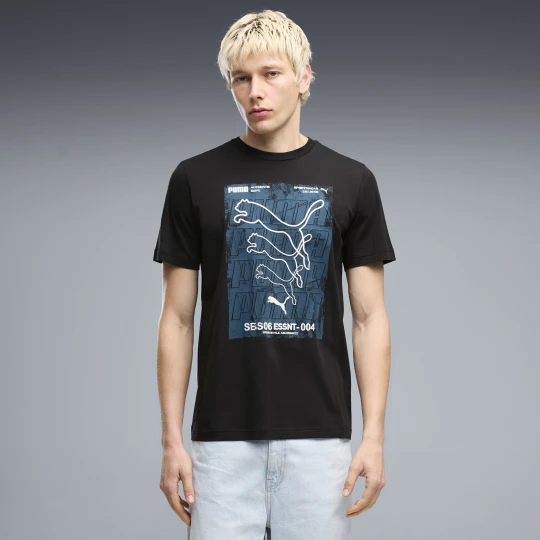 Zdjęcie produktu PUMA Męska koszulka Graphics Box, Akcesoria, Czarny