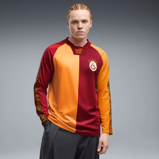 Zdjęcie produktu PUMA Męska koszulka z długim rękawem KING Galatasaray .K., Akcesoria, Czerwony