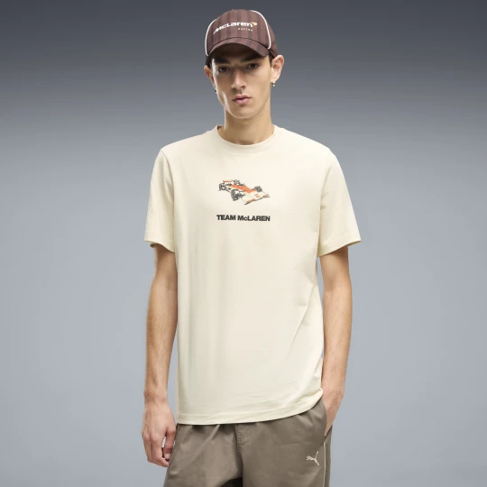 Zdjęcie produktu PUMA Męska koszulka z grafiką McLAREN RACING, Odzież, Biały