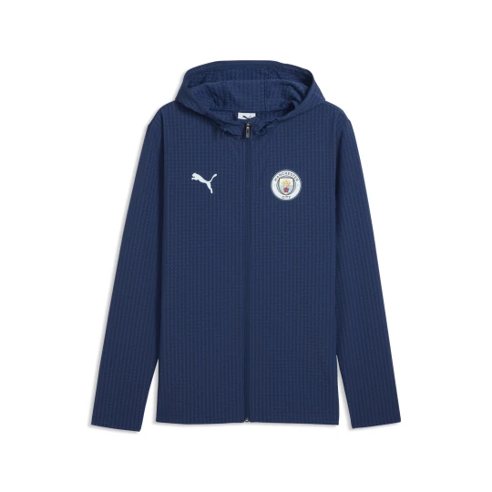 Zdjęcie produktu PUMA Męska kurtka treningowa Manchester City z materiału softshell, Akcesoria, Niebieski