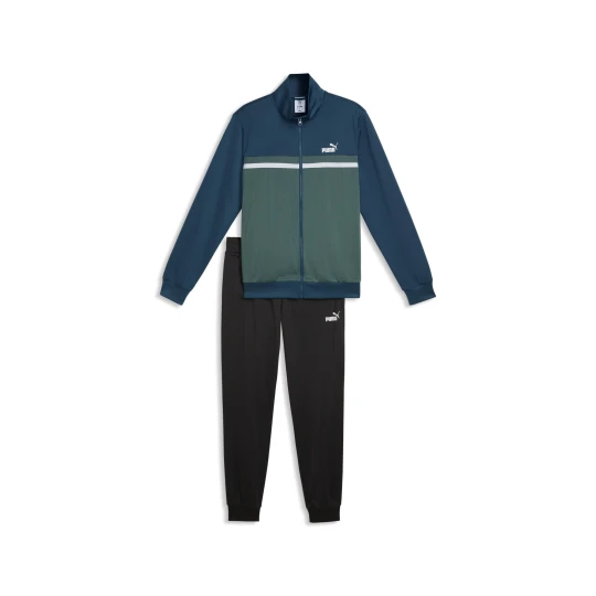 Zdjęcie produktu PUMA Męski dres Colourblocked, Odzież, Niebieski