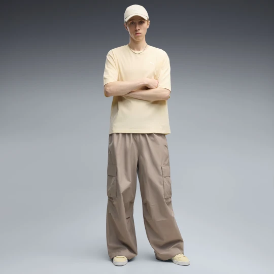 Zdjęcie produktu PUMA MÄ™skie bojÃ³wki Essentials Extreme o oversizowym kroju, Akcesoria, BeÅ¼owy Mouse Gray