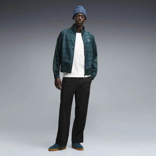 Zdjęcie produktu PUMA MÄ™skie spodnie z tkaniny Essentials Carpenter, Akcesoria, Czarny