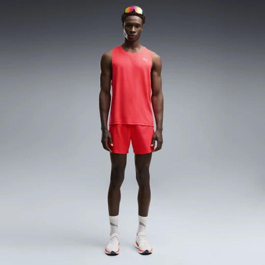 Zdjęcie produktu PUMA Męskie szorty do biegania Dreamrun dryCELL 5", Odzież, Czerwony
