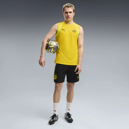 Zdjęcie produktu PUMA Męskie szorty treningowe Borussia Dortmund o dopasowanym kroju, Odzież, Czarny