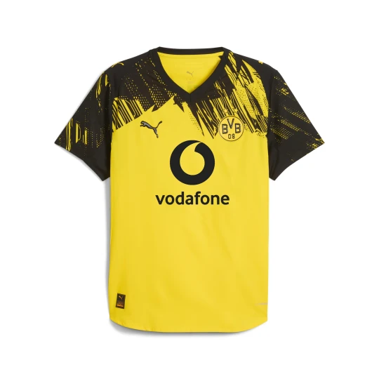 Zdjęcie produktu PUMA Męska autentyczna koszulka domowa Borussia Dortmund 25/26, Akcesoria, Żółty