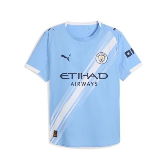 Zdjęcie produktu PUMA Męska autentyczna koszulka domowa Manchester City 25/26, Akcesoria, Niebieski