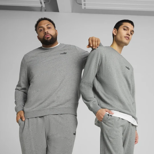 Zdjęcie produktu PUMA MÄ™ska bluza Essentials z maÅ‚ym logo No. 1, OdzieÅ¼, Szary