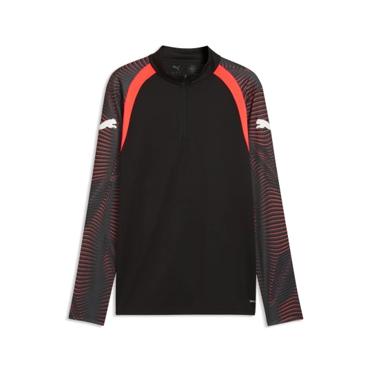 Zdjęcie produktu PUMA Męska bluza piłkarska individualFINAL z zamkiem 1/4, Akcesoria, Czarny