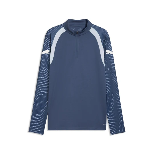 Zdjęcie produktu PUMA Męska bluza piłkarska individualFINAL z zamkiem 1/4, Akcesoria, Niebieski