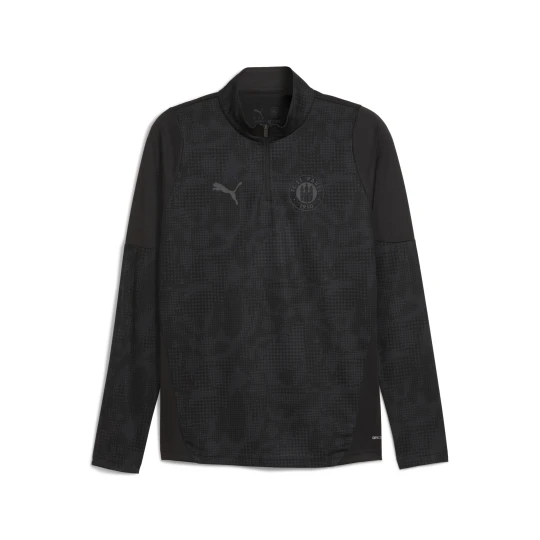 Zdjęcie produktu PUMA Męska bluza treningowa FC St. Pauli z zamkiem 1/4, Akcesoria, Czarny