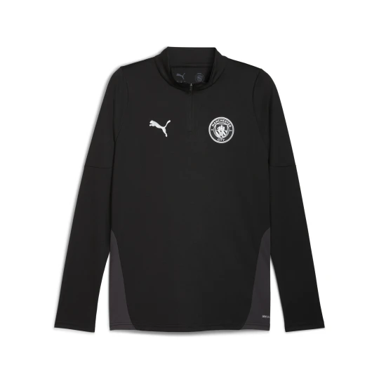Zdjęcie produktu PUMA Męska bluza treningowa Manchester City z zamkiem 1/4, Akcesoria, Czarny
