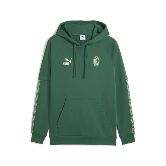 Zdjęcie produktu PUMA Męska bluza z kapturem AC Milan KING, Akcesoria, Zielony