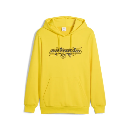 Zdjęcie produktu PUMA Męska bluza z kapturem Borussia Dortmud FtblCulture, Akcesoria, Żółty