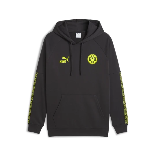 Zdjęcie produktu PUMA Męska bluza z kapturem Borussia Dortmund KING, Akcesoria, Szary