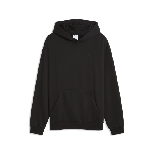 Zdjęcie produktu PUMA Męska bluza z kapturem Essentials Elevated o luźnym kroju, Akcesoria, Czarny