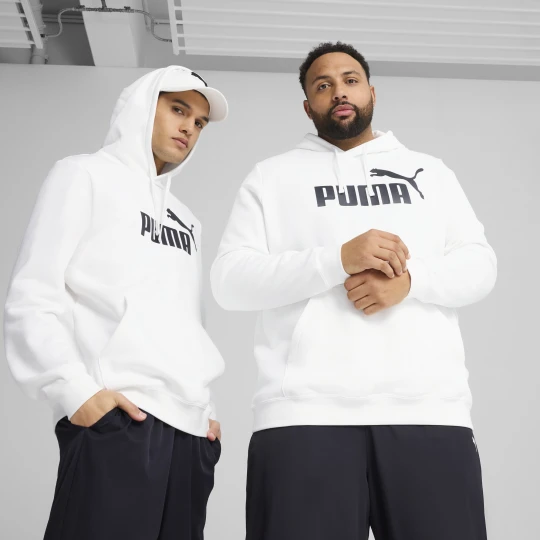 Zdjęcie produktu PUMA Męska bluza z kapturem Essentials z logo No. 1, Odzież, Biały