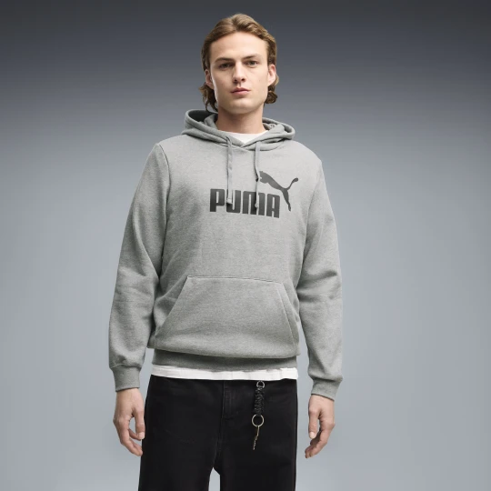 Zdjęcie produktu PUMA MÄ™ska bluza z kapturem Essentials z logo No. 1, OdzieÅ¼, Szary